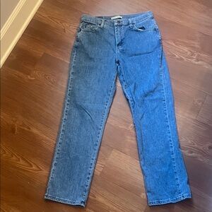 Lee Straight Leg Women's Jeans in Classic Blue Wash